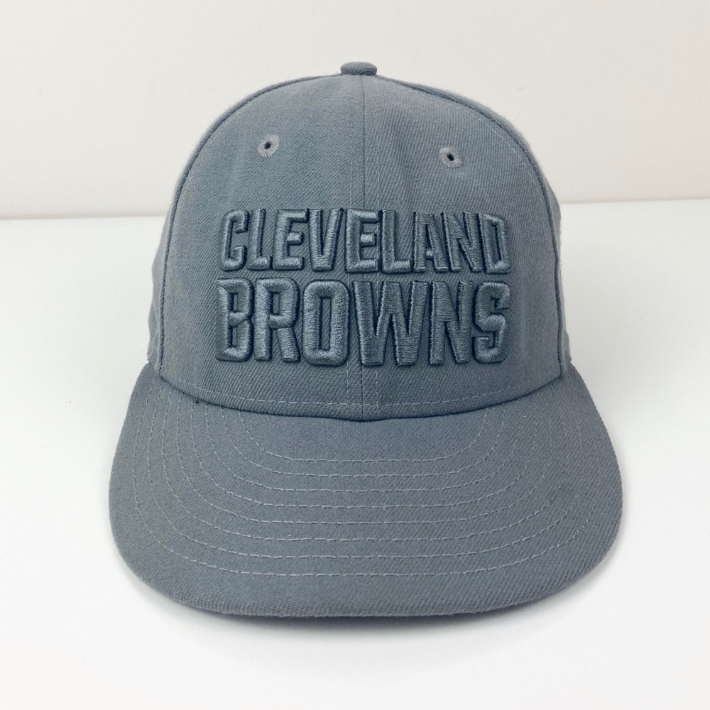 New Era NFL Cleveland Browns Fitted Hat Gray 7
